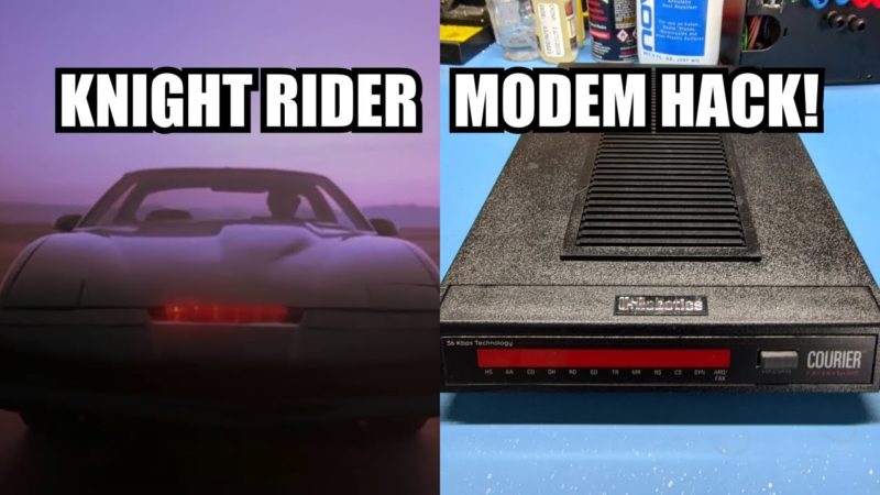 Ultimate Knight Rider Modem Hack