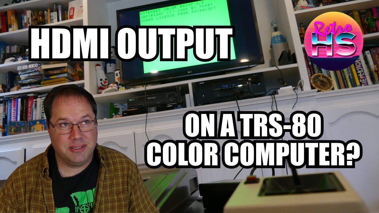 Add HDMI To Your Vintage Computers!  Part 3 –OR– TRS-80 Coco 1 Repair and Mod Part 2