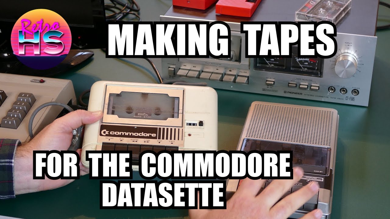 Making Commodore 64 Cassette Tapes – Part 1