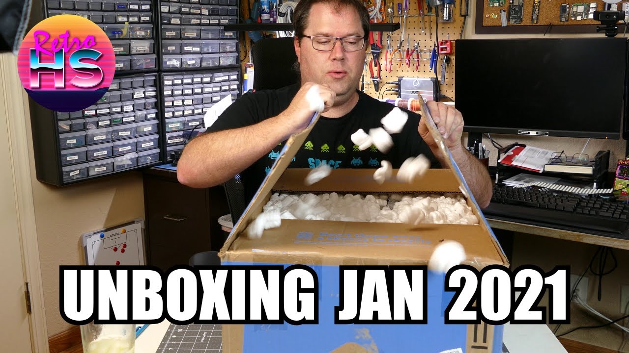 Unboxing game consoles, new products, and a gift from a friend