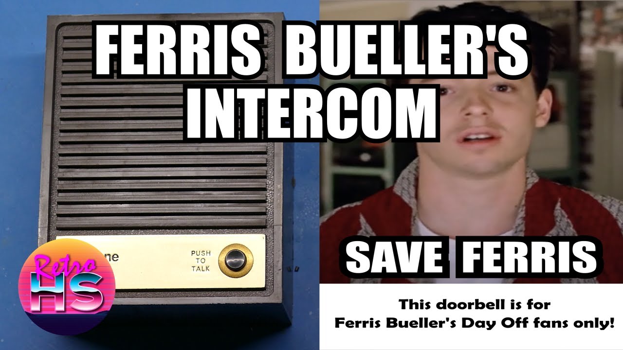 Recreating Ferris Bueller’s Intercom