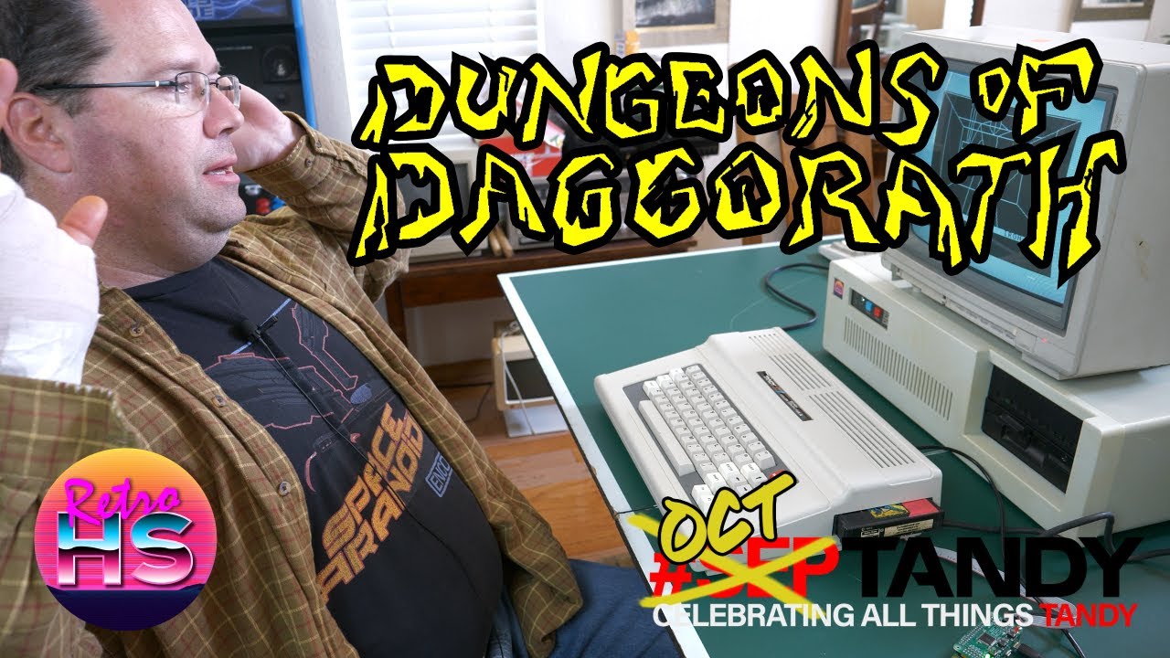 Dungeons Of Daggorath – 1 Year On YouTube! – #SepTandy