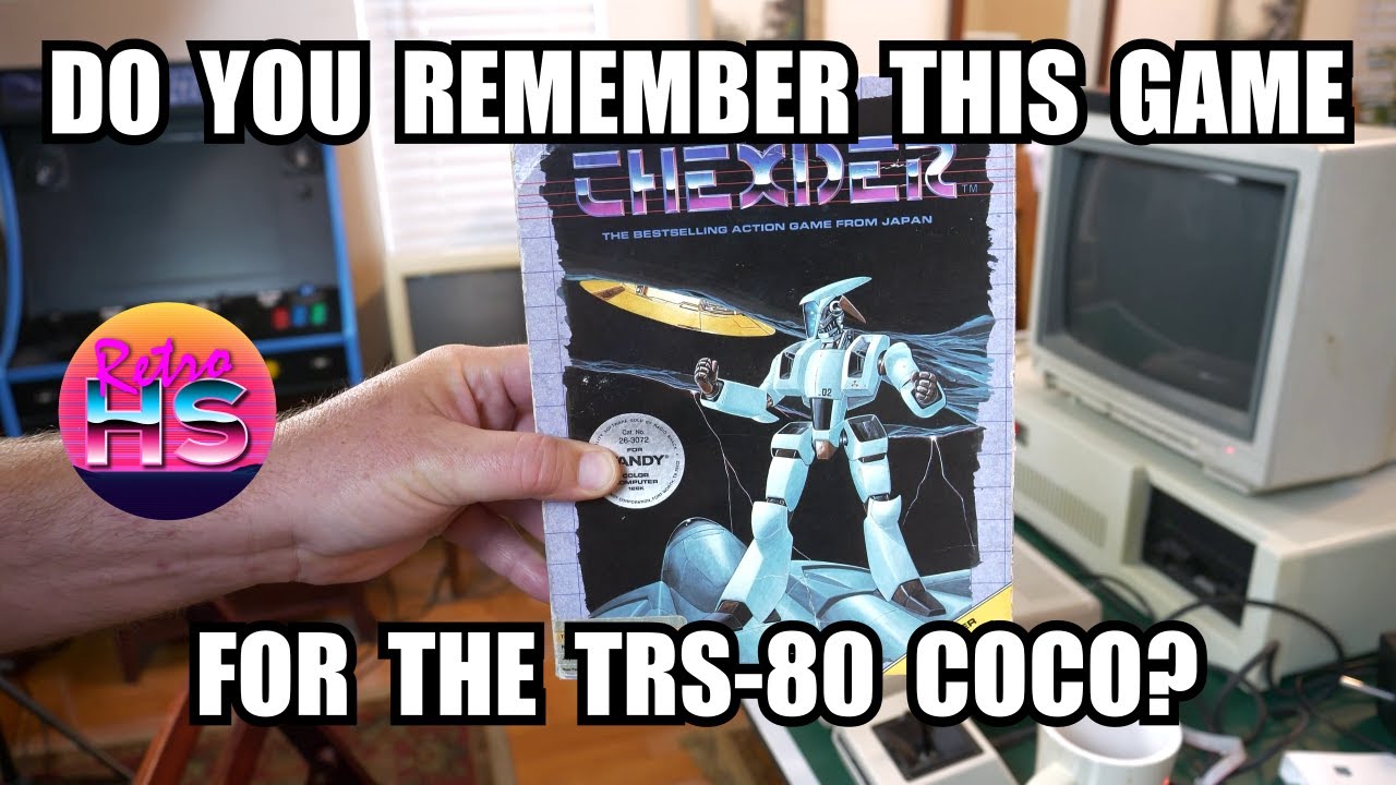 TRS-80 Color Computer Game Reviews – Springster, Rad Warrior, Thexder