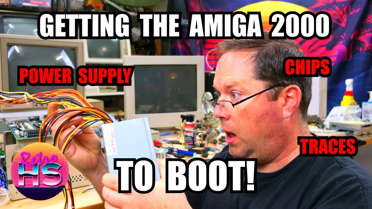 Commodore Amiga 2000 Power Supply And Troubleshooting