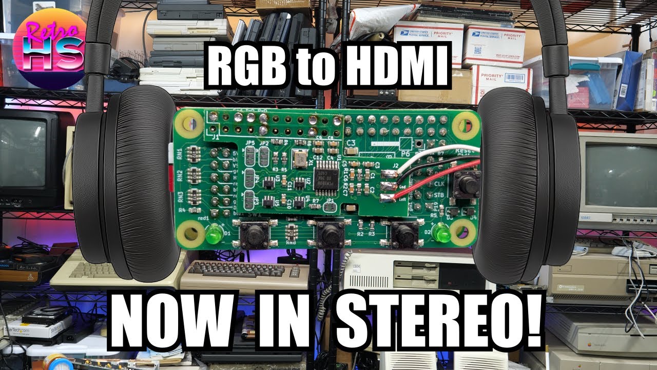 Big News! Audio Input For The RGBtoHDMI
