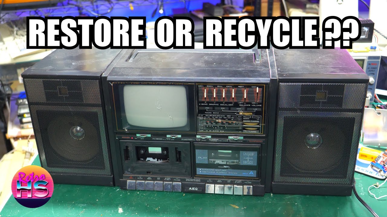 Is This TV Boombox Worth Saving?