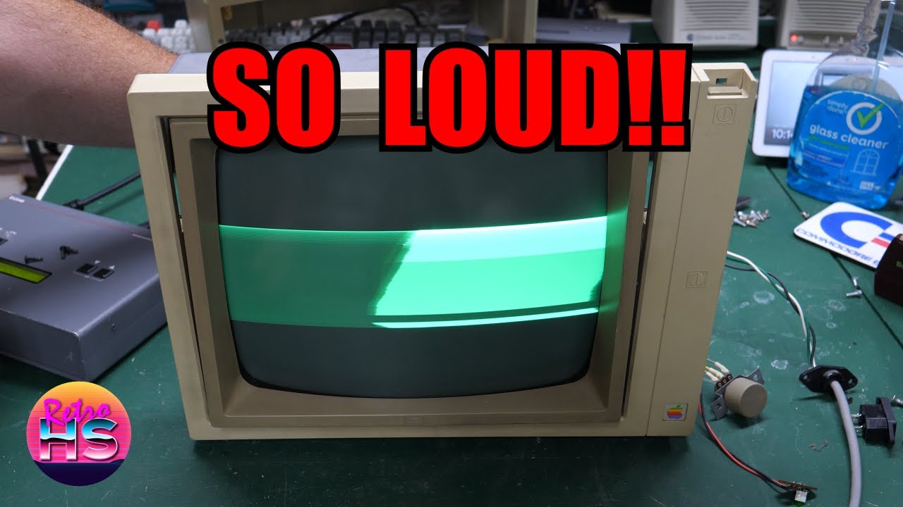 This Apple II Monitor Was Screaming: Step-by-Step Apple Monitor II Repair